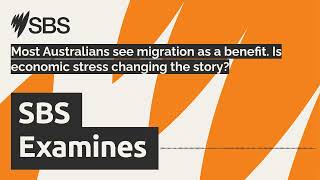 Most Australians see migration as a benefit. Is economic stress changing the story | SBS Examines