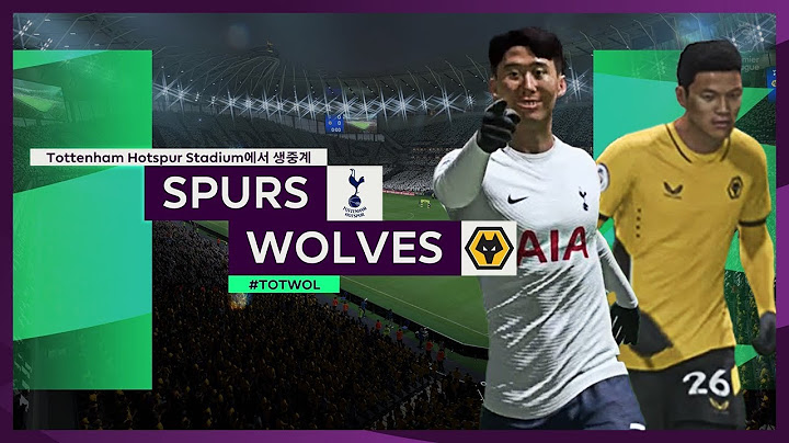 [PL] 25R 토트넘 vs 울버햄튼 HL ｜ FIFA22로 미리보기 (ft.캐스터 더빙 있음!!)