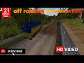 off road gameplay tata truck🚛 mod khatarnak map🗺️bus simulator indonesia 🚌
