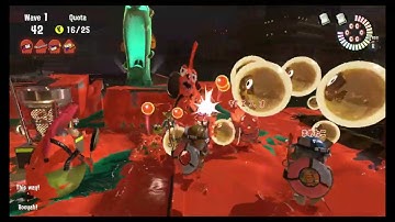 Splatoon 3 - Partial Wildcard Salmon Run on Gone Fission Hydroplant