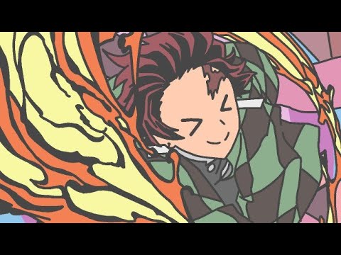 Kimetsu no Yaiba Season 2 Opening - Paint Version