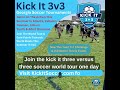 Register NOW — Georgia 3v3 Soccer Tournaments | Kick It World Tour 2026 ⚽