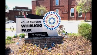 Vollis Simpson Whirligig Park in Historic Downtown Wilson North Carolina 4k