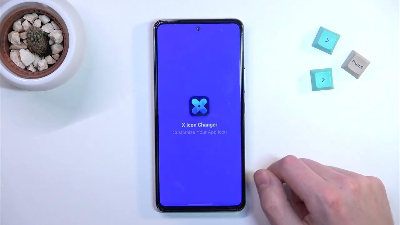 How to Change Icons on SAMSUNG Galaxy A53 Install and Use X Icon