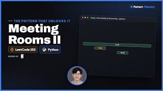 Meeting Rooms II - LeetCode 253 | Heap / Scheduling & Streaming (Python)