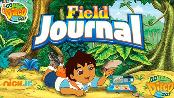 GO DIEGO GO: FIELD JOURNAL! 🐒 Learn About 8 AMAZING ANIMALS! 🐾 Nick Jr.