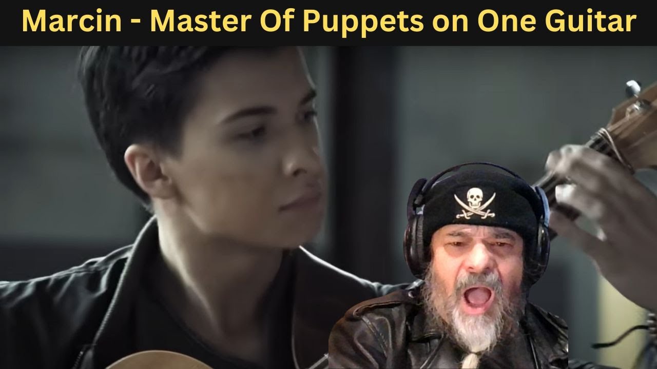 I AM BLOWN AWAY! THIS IS SO GOOD! -(REACTION)- Marcin Patrzalek - Master Of Puppets on One Guitar