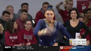 Kyla Ross (UCLA) 2019 Vault vs Oklahoma 10.0