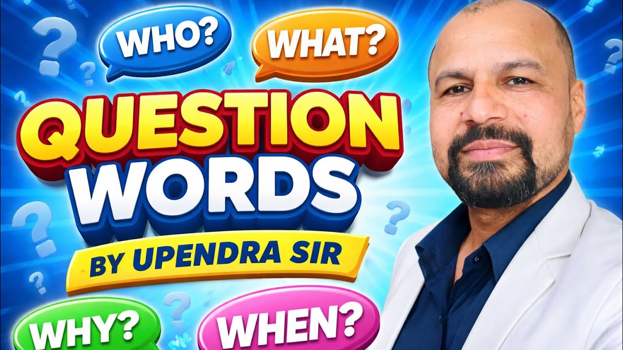 How to speak English | Question words 