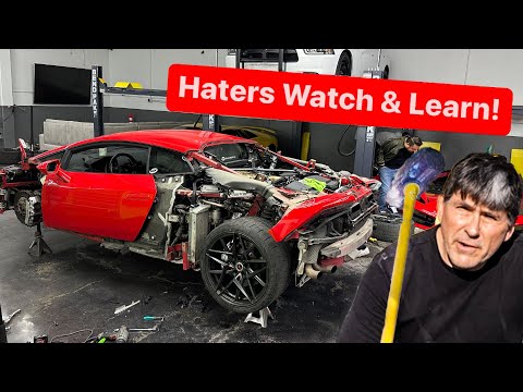 TEACHING THE HATERS HOW TO PROPERLY DESTROY A LAMBORGHINI! *PART 2*