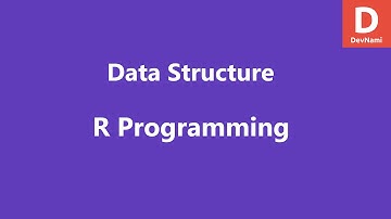 R Programming Data Structure