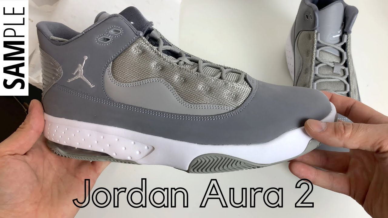 jordan max aura 2 grey