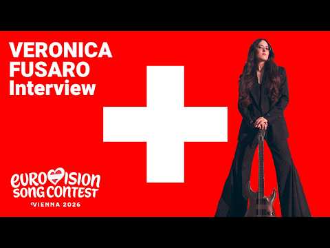 🇨🇭 Switzerland's Veronica Fusaro answers questions prior to Eurovision 2026 #eurovisionsongcontest