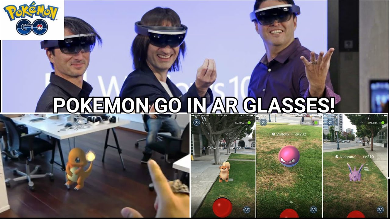 Pokemon GO in AR Glasses + Regional Migrations! YouTube