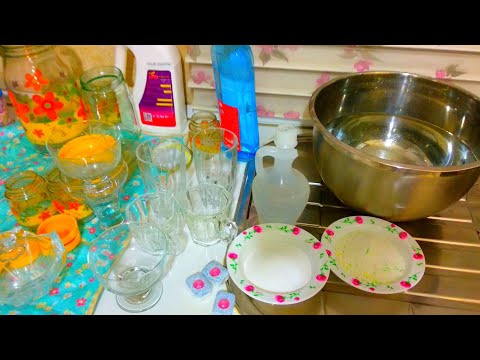 تصویری: چگونه ظروف چینی را تمیز کنیم
