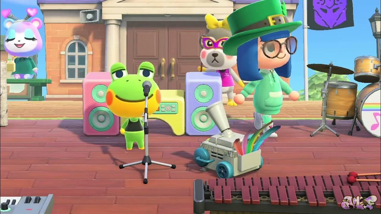 Animal Crossing New Horizons: Villagers singing compilation - YouTube