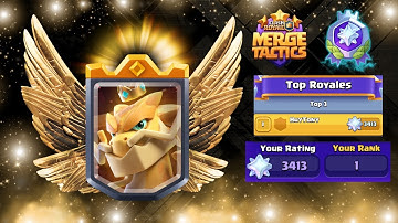 I Am #1 IN THE WORLD in MERGE TACTICS!