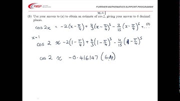 FMSP Revision Video: Edexcel FP2 - Taylor and Maclaurin Series