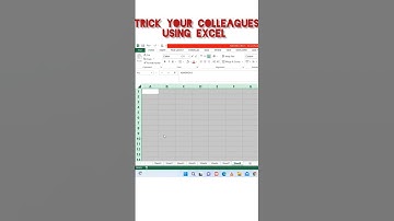 #Shorts | Excel funny magic tricks and tips | excel tips and tricks  #viral #youtube #excel