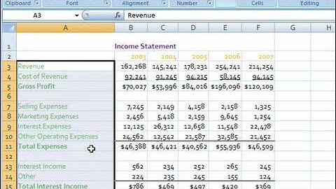 Apply a Cell Style in Excel 2007