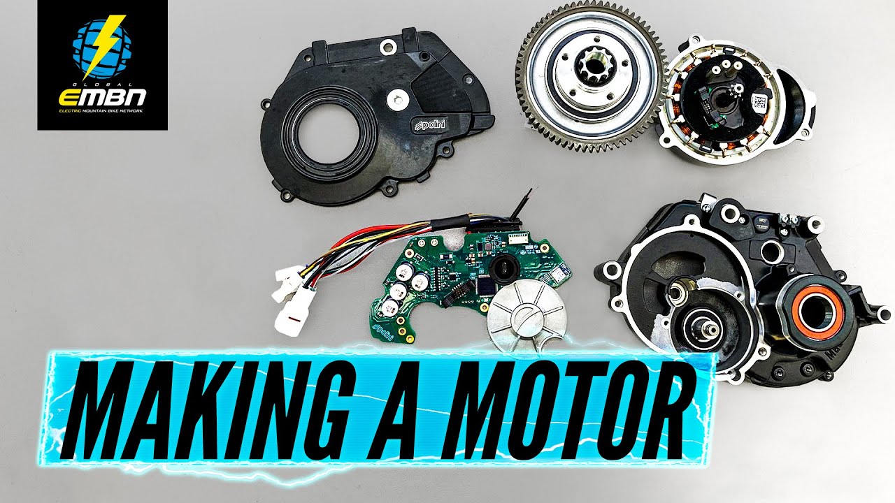 How An E-Bike Motor Is Made  Polini Factory Visit - Part 1 