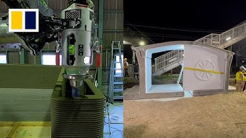 How Japan built a 3D-printed railway station overnight