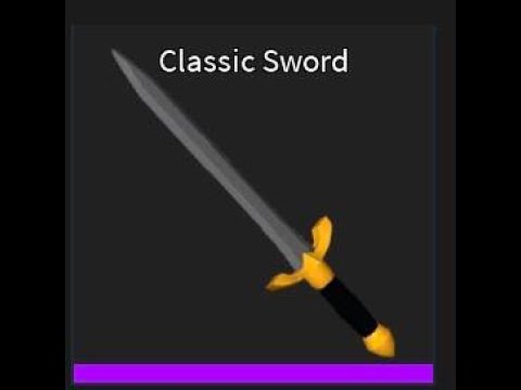 Classic Sword Gameplay Roblox Arsenal Youtube - roblox arsenal classic sword