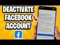How To Deactivate Your Facebook Account - 2026 Update