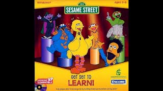 Sesame Street: Get Set to Learn! (PC,Windows) [1996]. Longplay.