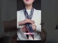 "Must-Try Scarf Hack: The 'Rabbit Ear' Tie! 🧣"