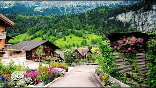 Lauterbrunnen, Switzerland 🇨🇭 walking tour 4K 60fps | Most beautiful village in the world,