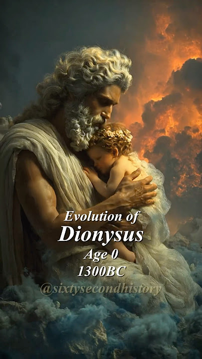 Evolution of Dionysus #dionysus #evolution #historytok #greekmythology #greekgods #ancientgreece
