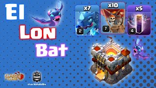 Electro Dragon + Ballon + Bat spell TH 11 Attack Strategy | cLan MahaRdika | Clash of Clans