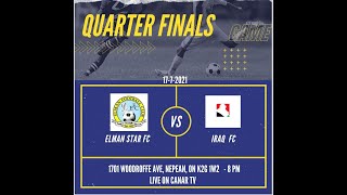 Quarter Finals  Iraq FC vs Elman Stars FC