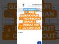 RRB Gorakhpur Zone Technician Grade 3 Result & Cutoff OUT 🔥#RRBTechnician #RRBGorakhpur #RRBResult