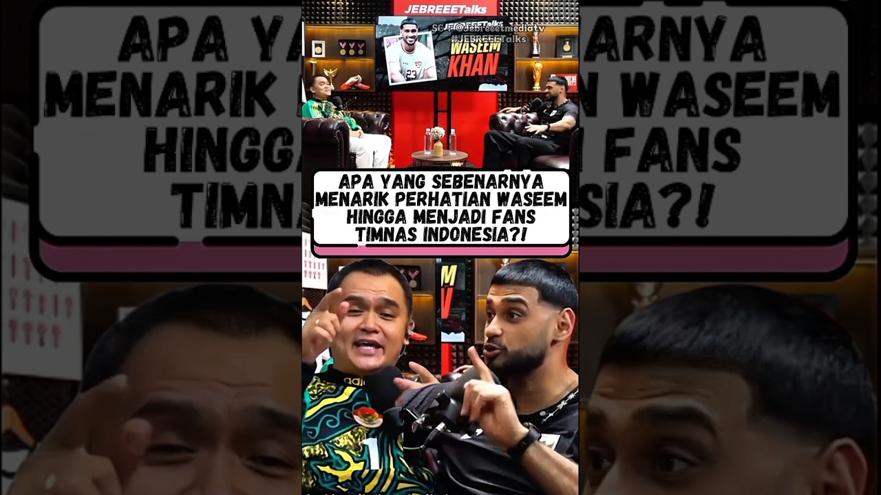 WOW!! Waseem rela bolak balik London-IND karena nge-fans sama Timnas 