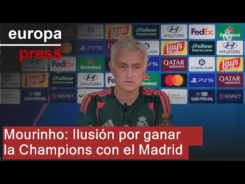 Mourinho: "I'm eager to win the Champions League with Real Madrid, but not because of the past"