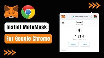 Hoe installeer en configureer je MetaMask in de Google Chrome Browser!