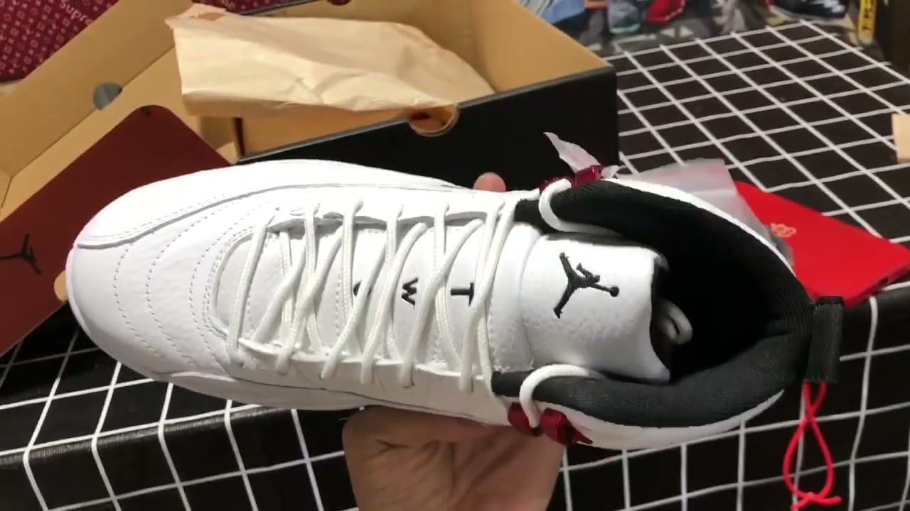 Air Jordan 12 Retro "Twist" White Red CT8013-106