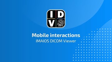 IMAIOS DICOM Viewer: Gestures on the app