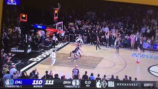 SPENCER DINWIDDIE DELIVERS GAME WINNING 3 POINTER vs. his OLD TEAM (Nets) | March 16, 2022