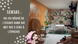 SENSAS : un jeu dérivé de l'escape game qui met vos 5 sens à l'épreuve