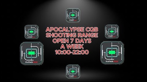 Apocalypse CQB Shooting Range is open come and challenge yourself book in at apocalypse249.com