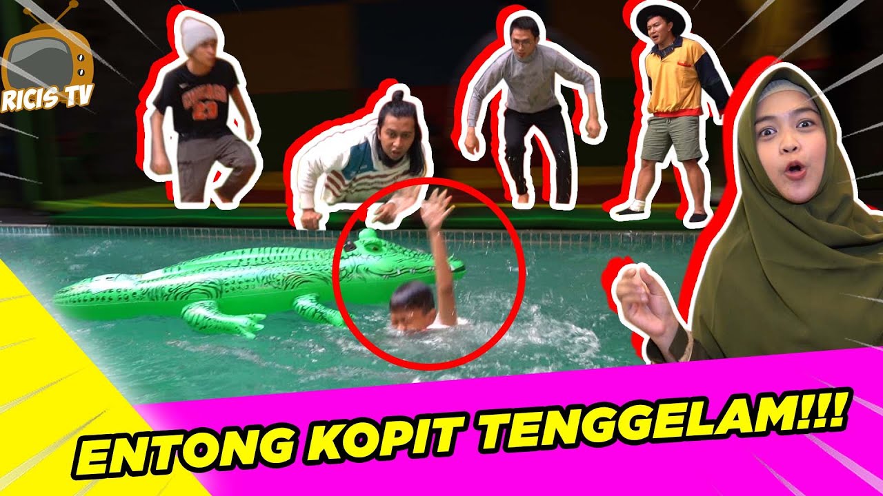 BUKAN CUMA KEKEYI, ENTONG KOPIT NYARIS TENGGELEM