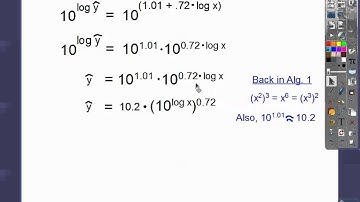 Power Law Models with Transformations - Section 4.1-4