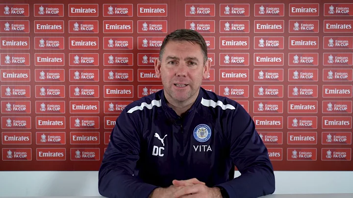 Press Conference | Dave Challinor | Stockport Coun...