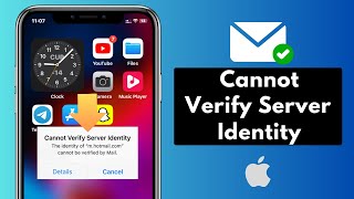 How To Fix Cannot Verify Server Identity on iPhone | iPhone Server Identity Error
