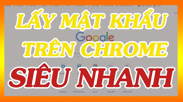 HƯỚNG DẪN XEM MẬT KHẨU ĐÃ LƯU TRÊN CHROME 2021 | HoangDong BM