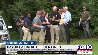 Bayou La Batre police officer fired on charges unrelated to sexual misconduct investigation, offi...