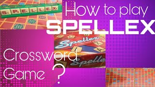 SPELLEX| crossword game | puzzle #spellinggame #toddler #learning